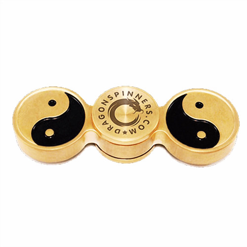 Ying yang brass - ying,